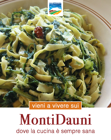 MontiDauni: dove la cucina è sempre sana