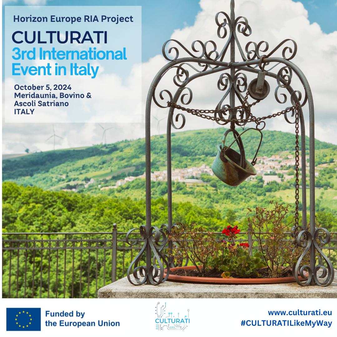 Assemblea Nazionale del progetto Horizon Europe RIA CULTURATI